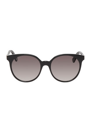 Gucci Black Grey Round Sunglasses