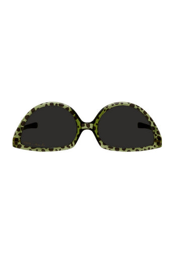 Martine Rose Green Black Mykita Edition Leopards Sos Sunglasses
