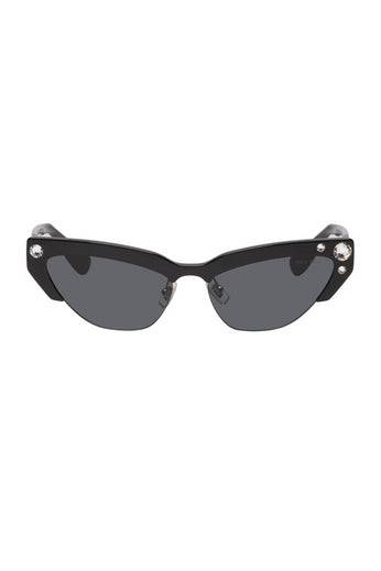 Miu Miu Black Runway Sunglasses